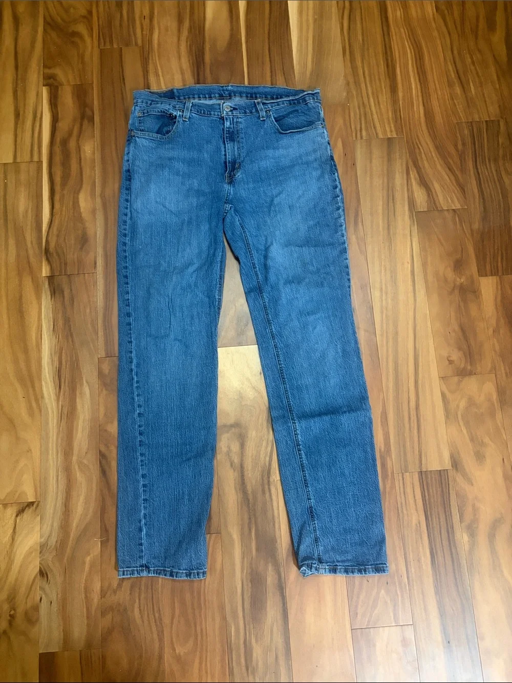 Levi's Men's Straight Jeans in Medium Blue Denim 541 - 36x36